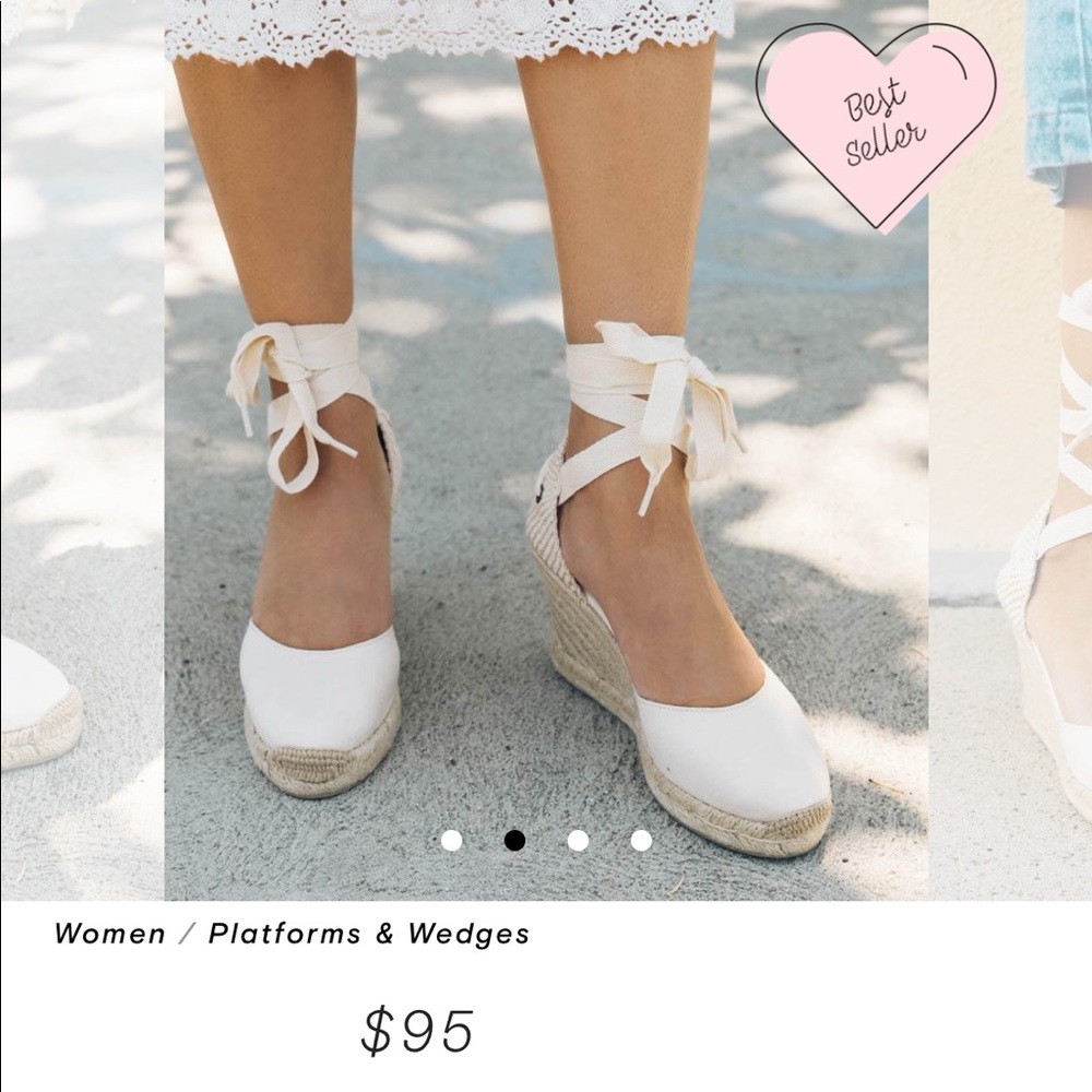 Soludos classical tall wedge